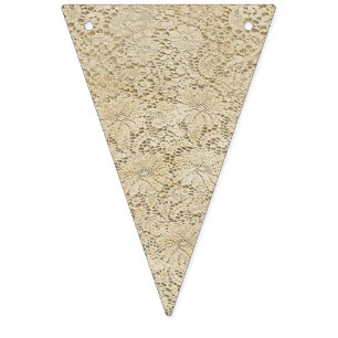 Oude kroeslantaarn Floral Pattern + jouw ideeën Vlaggetjes