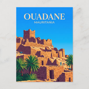 Oude Ksar van Ouadane Mauritanië Briefkaart