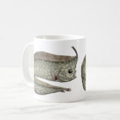 Oude Kuifzalm Vis, Zeeleven in het Aquatisch Leven Koffiemok (Voorkant links)