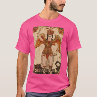 Oude Kunst Aartsengel Sint Michaels T-shirt
