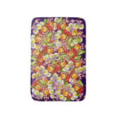 Oude Kunst Bloemmotief Lente Bloemen Sleutelbloem Badmat (Voorkant Verticaal)