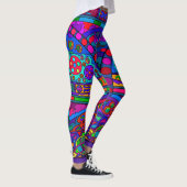 Oude kunst geïnspireerd 010 leggings (Rechts)