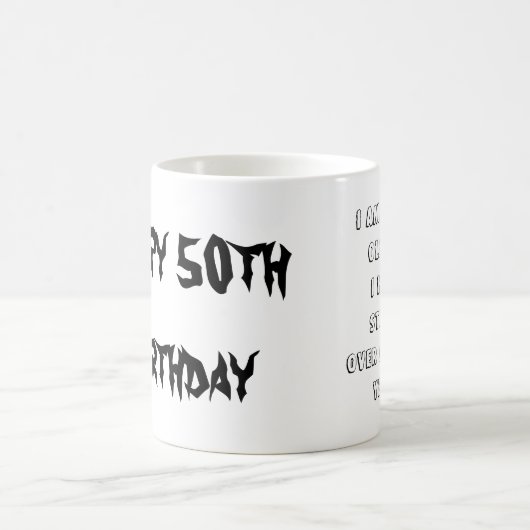 Oude kunst - koffie - Mok (Center)