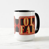 Oude kunst mok (Voorkant rechts)