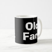 Oude kunst over de heuvel koffiemok (Voorkant rechts)