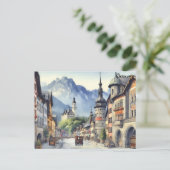 Oude Kunst vintage reizen berlijn Duitsland stad Briefkaart (Staand voorkant)