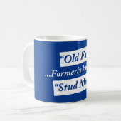 Oude kunst Voorheen gekend als Stud Muffin Koffiemok (Voorkant links)