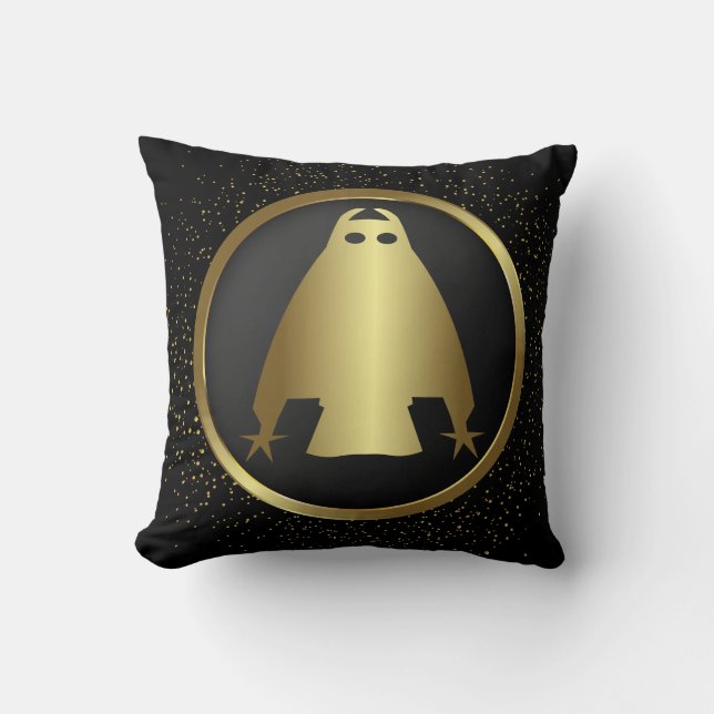 Oude kunstenaars - Golden Owl Kussen (Voorkant)