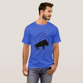 Oude kunstenaars - Prehistorische Buffalo T-shirt (Voorkant volledig)