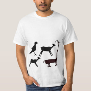 Oude kunstenaars - Prehistorische dieren T-shirt