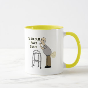 Oude kunstgeschenken voor vaderdag mok