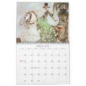 Oude kunstillustraties van Fairy Tale Kalender (Mar 2026)