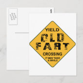 Oude kunstkruising briefkaart (Voorkant / Achterkant)