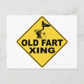 Oude kunstkruising briefkaart (Voorkant)