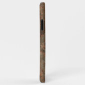 Oude kunstleder afdrukken Case-Mate iPhone case (Achterkant/rechts)