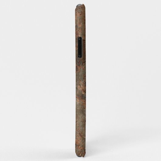 Oude kunstleder afdrukken Case-Mate iPhone case (Achterkant/rechts)