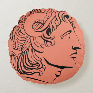 oude kussen met munten