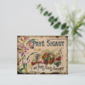 Oude Label Ansichtkaart Briefkaart (Staand voorkant)