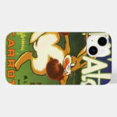 Oude labelkunst bokshas, Up n Atom wortelen Case-Mate iPhone Case (Achterkant (horizontaal))