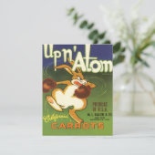 Oude labelkunst bokskabouter, Up n Atom wortels (Staand voorkant)
