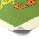 Oude labelkunst bokskabouter, Up n Atom wortels Poster (Hoek)