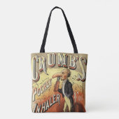 Oude labelkunst, Crumb's zakastma-inhalator Tote Bag (Achterkant)