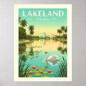 Oude Lakeland Florida Poster (Voorkant)