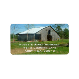 Oude Land Barn Adres Stickers