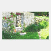 Oude land Root Kelder Sticker (Voorkant)