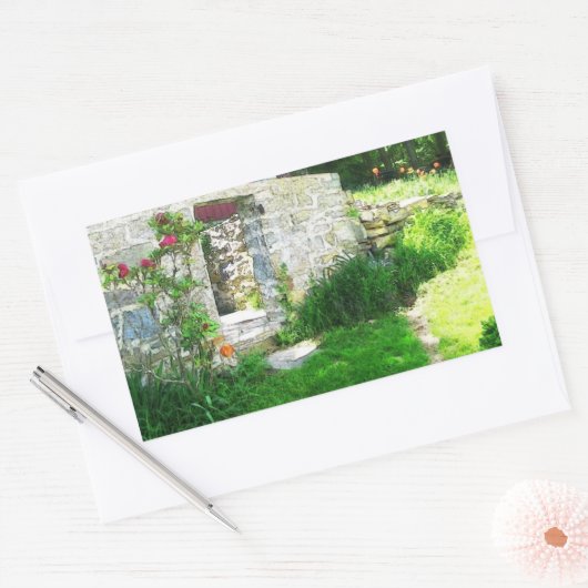 Oude land Root Kelder Sticker (Envelop)