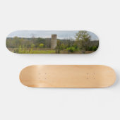 Oude Land Silo Landschap Skateboard (Horizontaal)