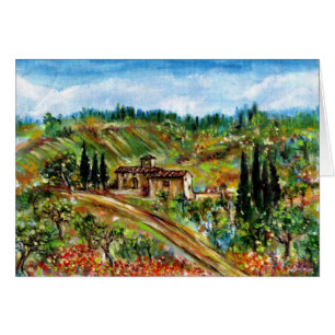 OUDE LANDBOUW, IN CHIANTI-TUSCANY LANDSCAPE