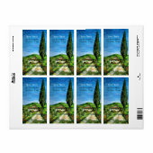 OUDE LANDBOUW IN TUSCANY ETIKET (Full Sheet)