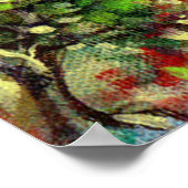 OUDE LANDBOUW IN TUSCANY LANDSCAPE POSTER (Hoek)