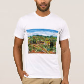 OUDE LANDBOUW, OLIJFBOMEN IN TAALLANDSCHAP T-SHIRT (Voorkant)