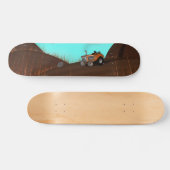 Oude landbouwtrekker skateboard (Horizontaal)