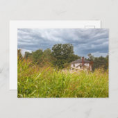 Oude landelijke boerderij briefkaart (Voorkant / Achterkant)