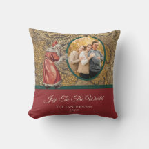 Oude Landkaart Joy to the World Kerstman