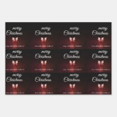 Oude lantaarn Light Merry-kersttijdserie Inpakpapier Vel (Voorkant 3)