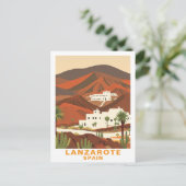 Oude Lanzarote, Spanje Reisansichtkaart Briefkaart (Staand voorkant)