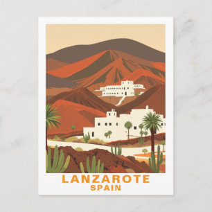 Oude Lanzarote, Spanje Reisansichtkaart Briefkaart
