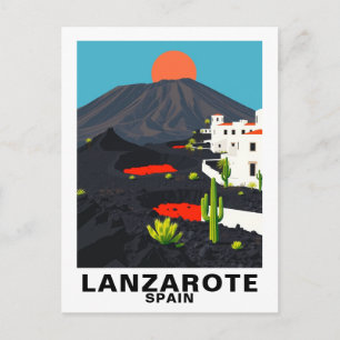 Oude Lanzarote, Spanje Reisansichtkaart Briefkaart