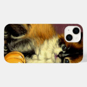 Oude lapjeskat Halloween-kat Case-Mate iPhone Case (Achterkant (horizontaal))