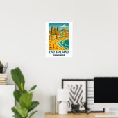 Oude Las Palmas Gran Canaria Las Canteras-strand Poster (Thuiskantoor)