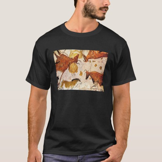 Oude Lascaux stieren T-shirt (Voorkant)