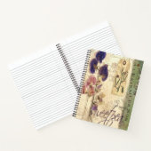 Oude lathyrus notitieboek (Binnen)