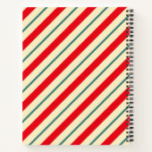 Oude, Laughing Santa Kerstmannen Lists Notitieboek (Achterkant)