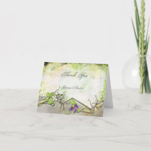 Oude Lavendel Paarse Lieve Lijsterbes Bedankt