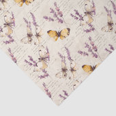 Oude Lavendel Vlinder  Tissuepapier (Detail)