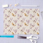 Oude Lavendel Vlinder  Tissuepapier (Craft)